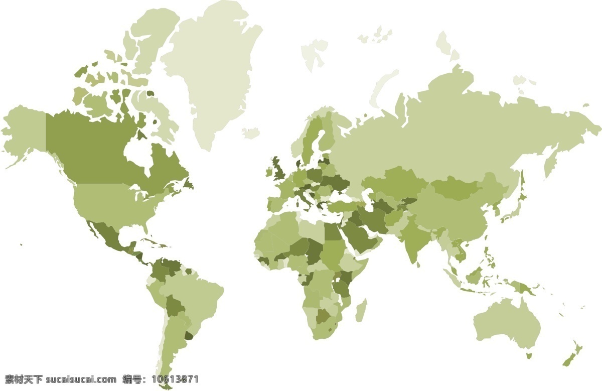 世界地图 矢量世界地图 矢量 世界矢量地图 矢量图 日常生活
