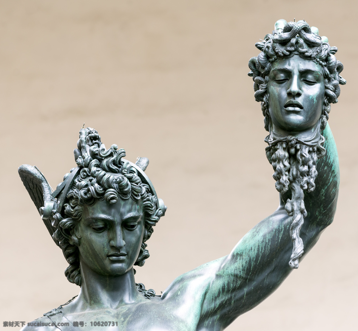 珀尔 修 雕塑 珀尔修雕塑 美杜莎的头颅 佛罗伦萨 意大利 城市 风景 城市雕塑 塑像 石像 石雕 建筑设计 环境家居