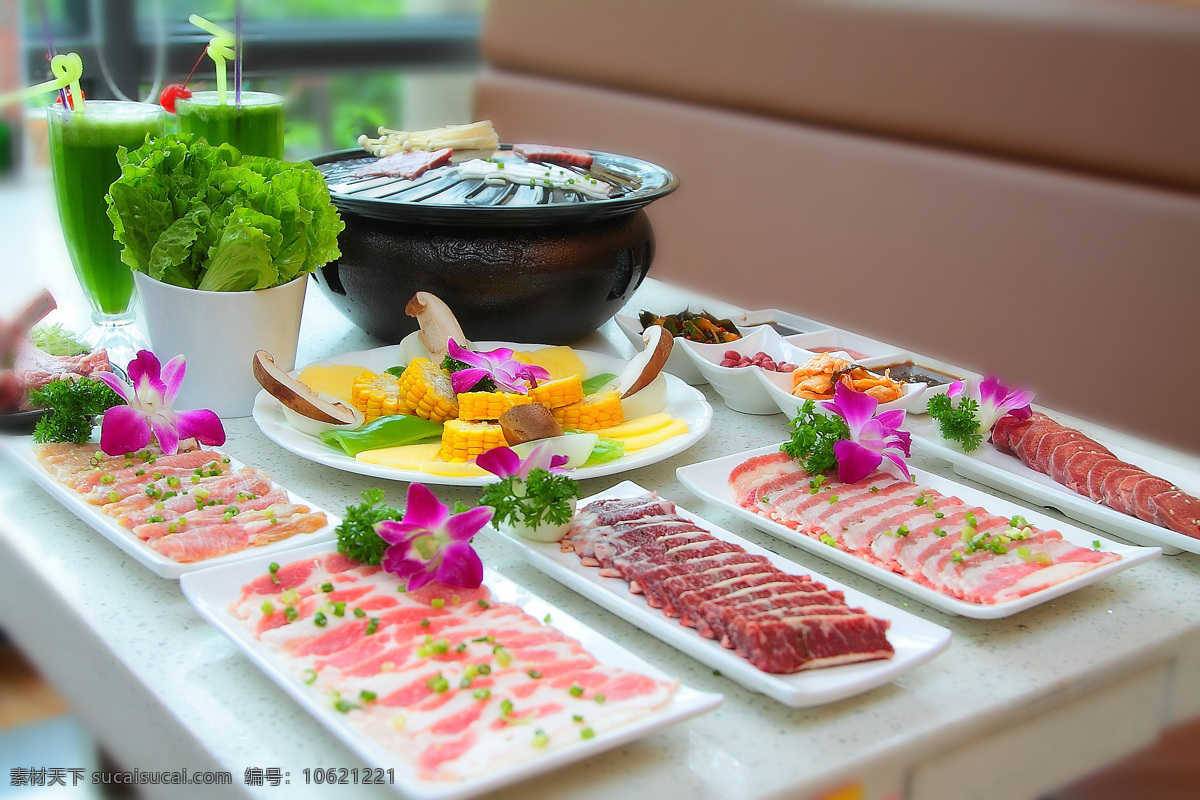 韩国烤肉 料理 生上 烤肉 美食 自助烧烤 餐饮美食 传统美食
