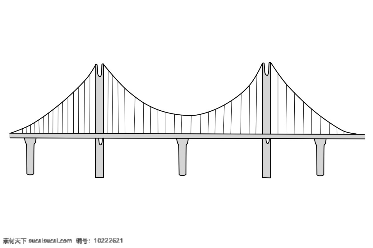 交通 大桥 平面图 插画 桥 铁桥 交通大桥 桥平面图 一架桥 搭桥修路 交通便捷 交通大桥插画
