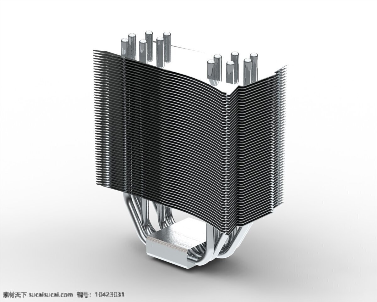 cpu冷却器 利民 科技 ultra cpu pc 组件 冷却器 3d模型素材 其他3d模型