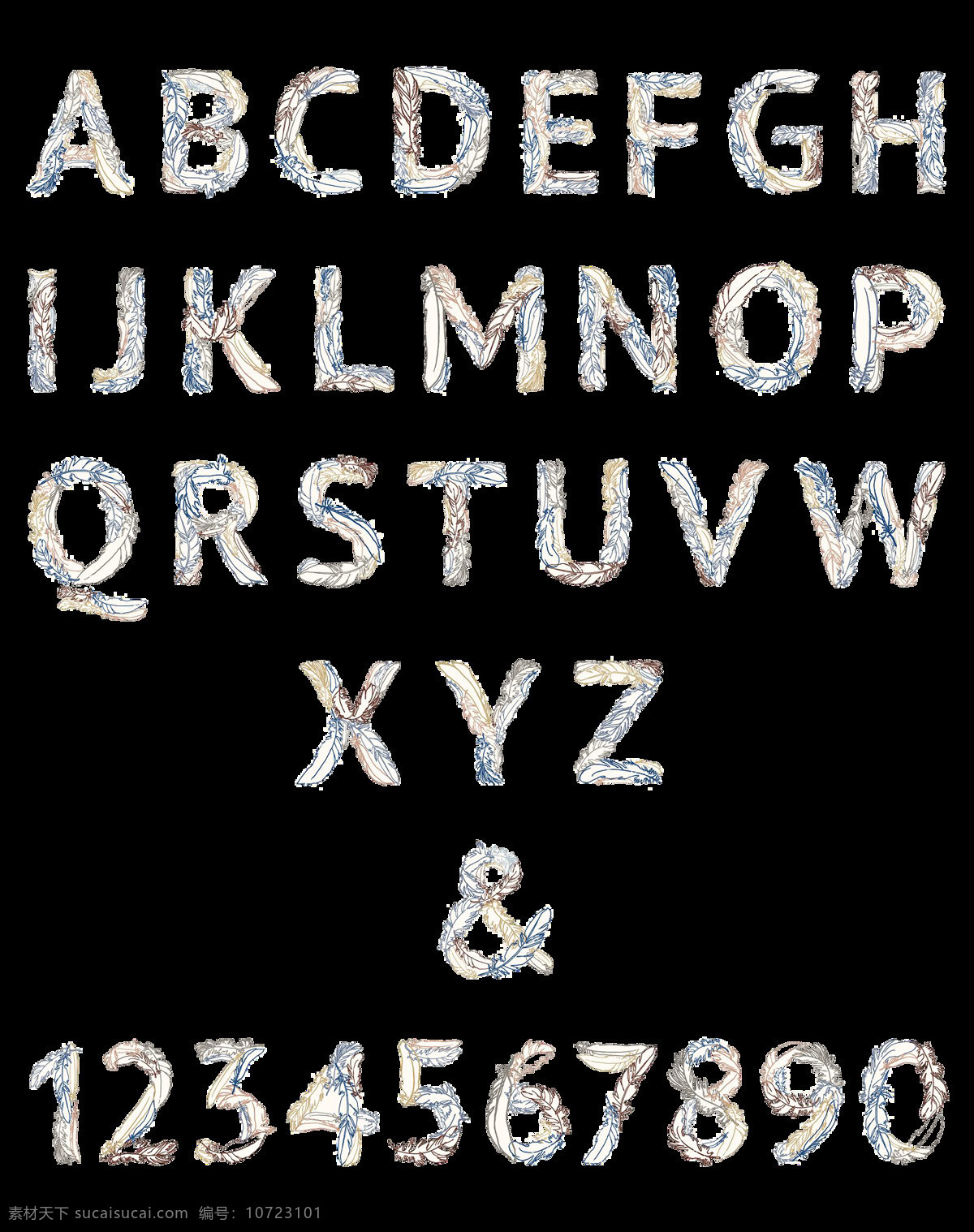 手写英文字体 背景底纹 变形字母 创意字母 底纹背景 底纹边框 拼音 时尚字母