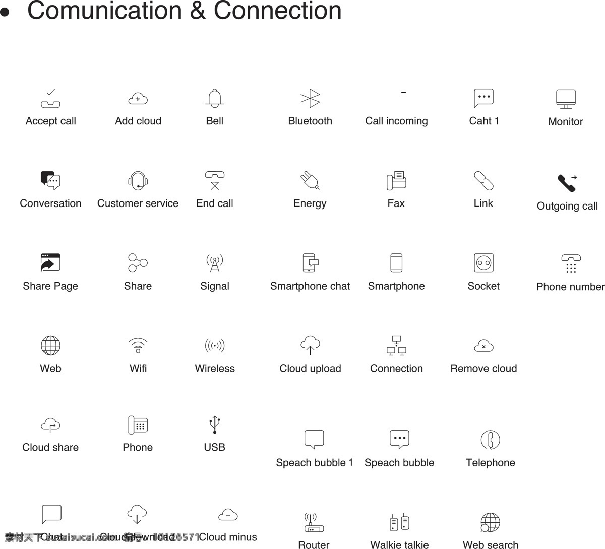 交流 沟通 联系 线型 矢量 图标 矢量图标 icon
