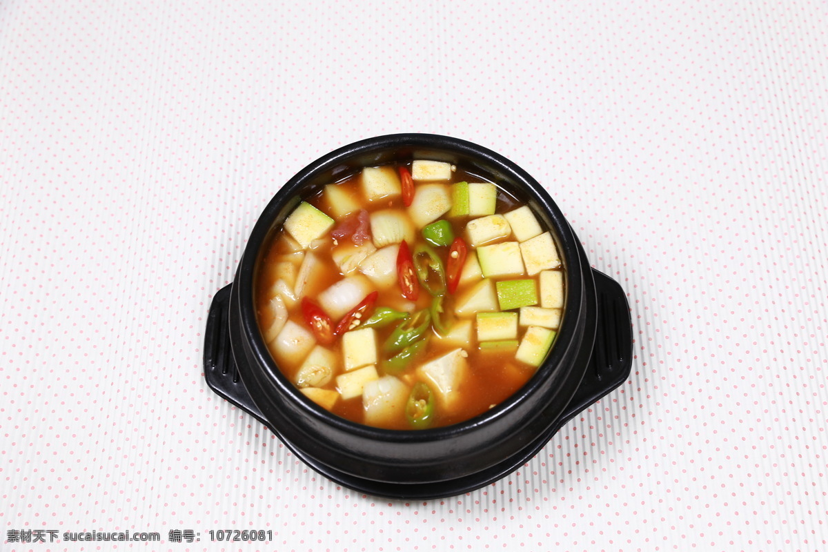 韩国美食 海鲜豆腐汤 韩国 美食 高清 传统美食 餐饮美食 大酱汤 酱汤 石锅 砂锅 生鲜图片