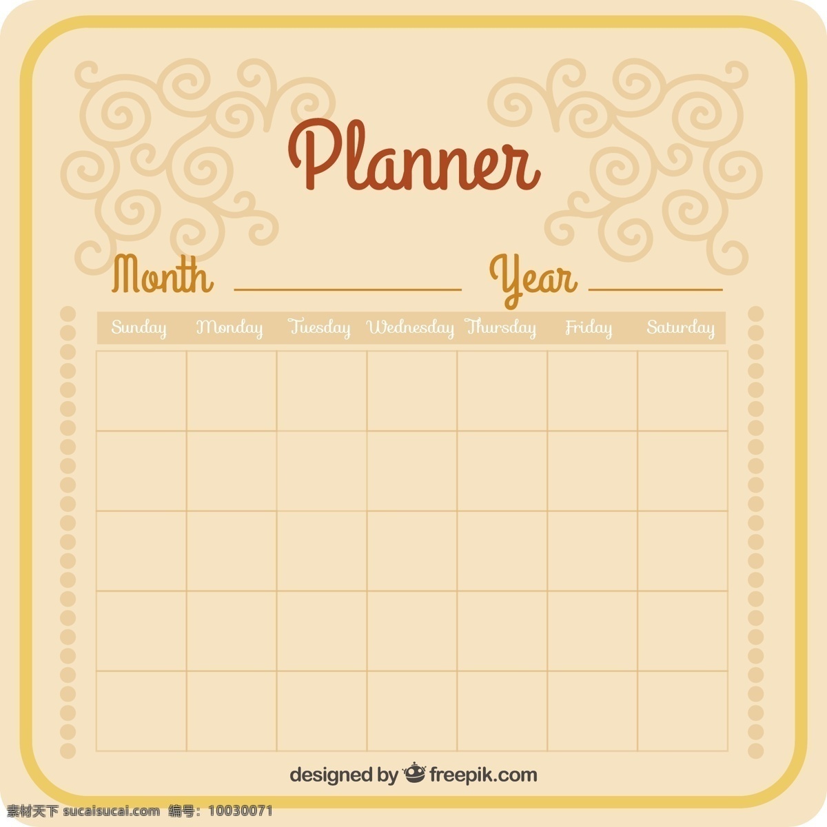 有用 月度 计划 商务 日历 文件 办公 模板 可爱 日程 日期 简单 日 月 艺术 任务 组织 工作 每月 黄色