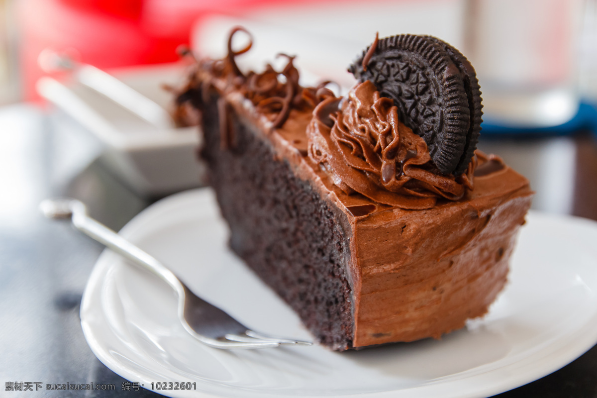 奥利 黑色 巧克力 蛋糕 黑巧克力 甜品 巧克力蛋糕 餐饮美食 西餐美食
