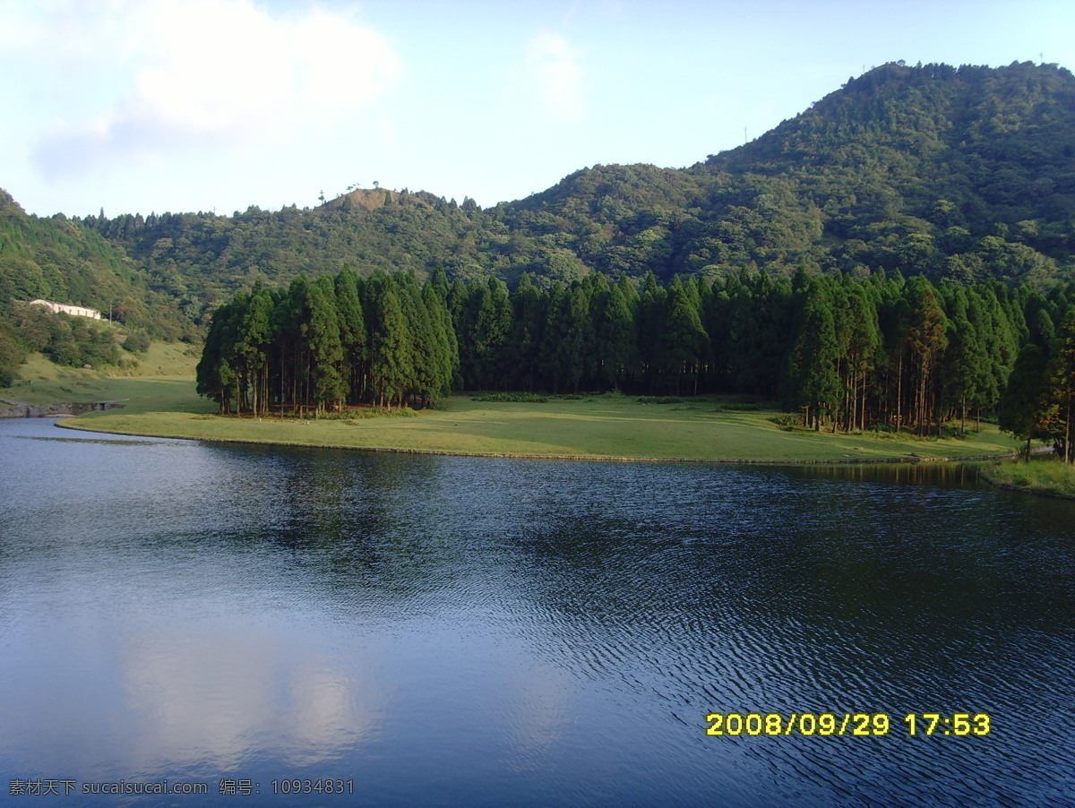 山水风光 山 树 天空 水 风景 生活 旅游餐饮