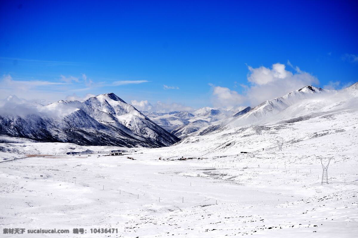 西藏 米拉山 口 风景