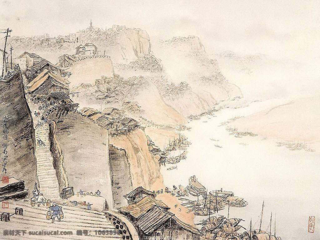 大江免费下载 背景 壁纸 风景 工笔 国画 蝴蝶 绘画 泼墨 山水 大江 中国画 桌面 艺术 水墨 写意 文化艺术