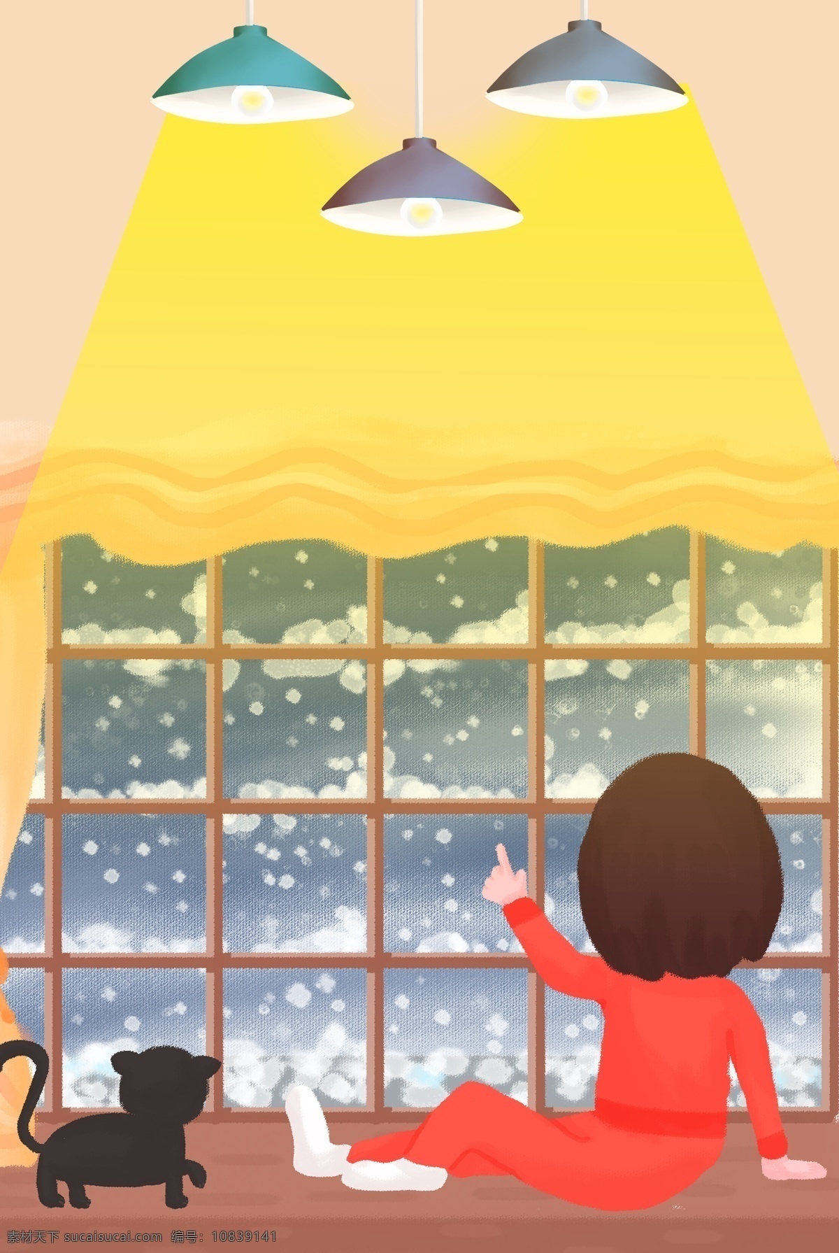 世界 自闭症 关注 日 卡通 广告 背景 世界自闭症 关注日 自闭