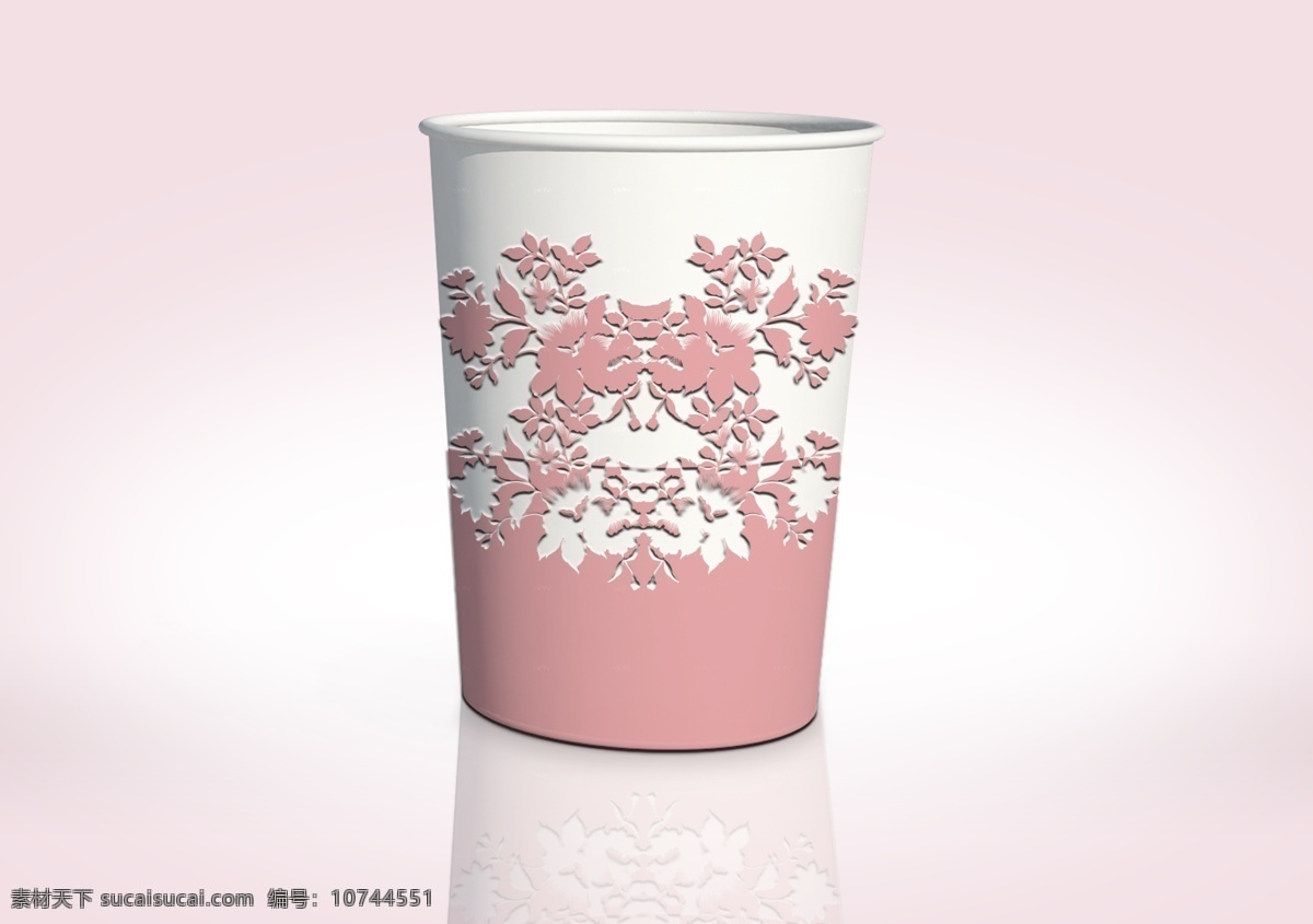 创意纸杯 纸杯 小清新纸杯 镂花雕刻 一次性纸杯 个性纸杯 简洁 大方 白色