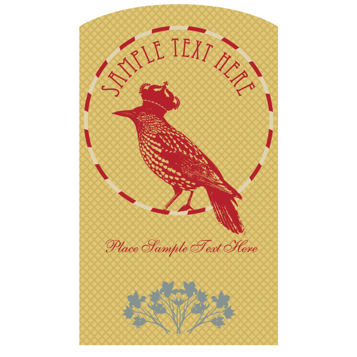 吊牌免费下载 吊牌 服装图案 皇冠 鸟类 文字 英文 面料图库 服装设计 图案花型