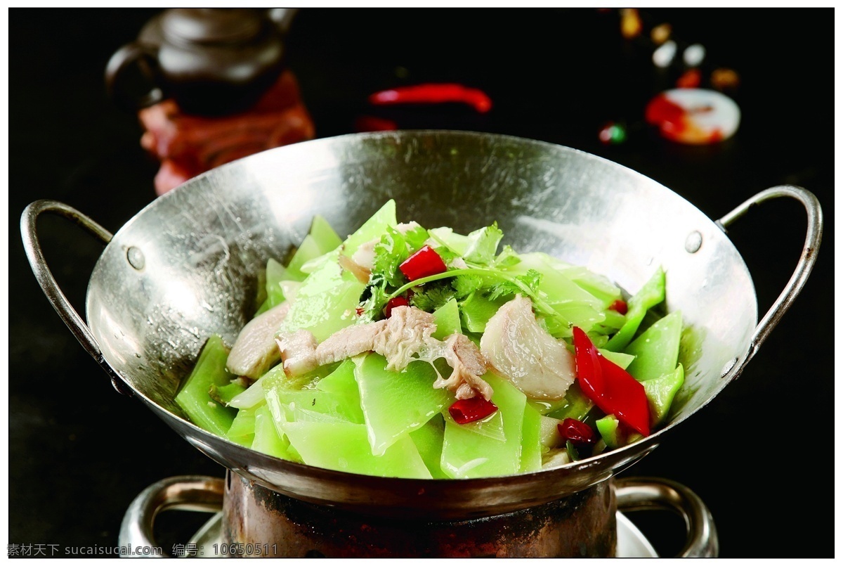 干锅莴笋 干锅 干锅类 风味干锅 风味美食 特色干锅 地方风味 餐饮美食 传统美食