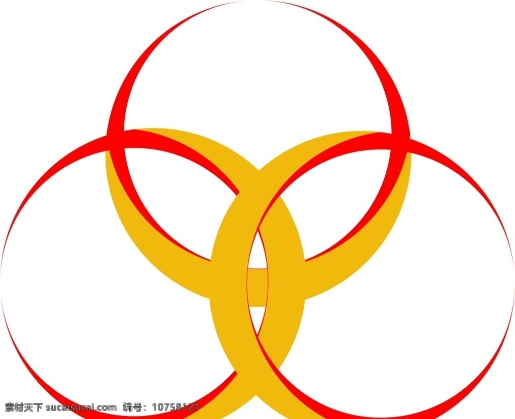 红黄色 为主 月牙 轮 红 黄 动漫 武器 矢量图 标识 logo 标志图标 公共标识标志