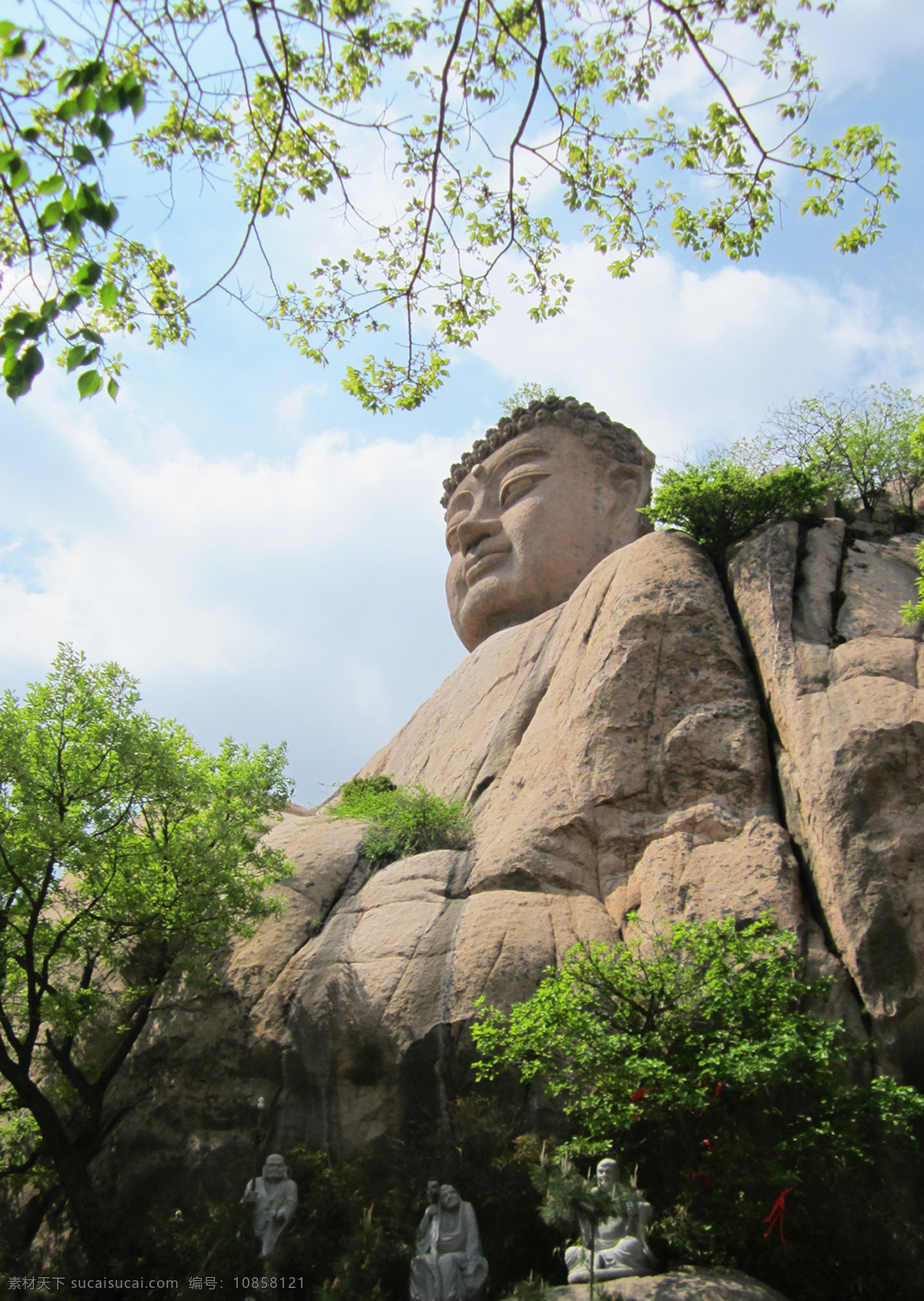 大佛 五莲山 五莲 大山 高山 奇石 巨石 试剑石 寺庙 佛像 佛头 佛文化 香火 旅游 游客 景观 自然风景 旅游摄影