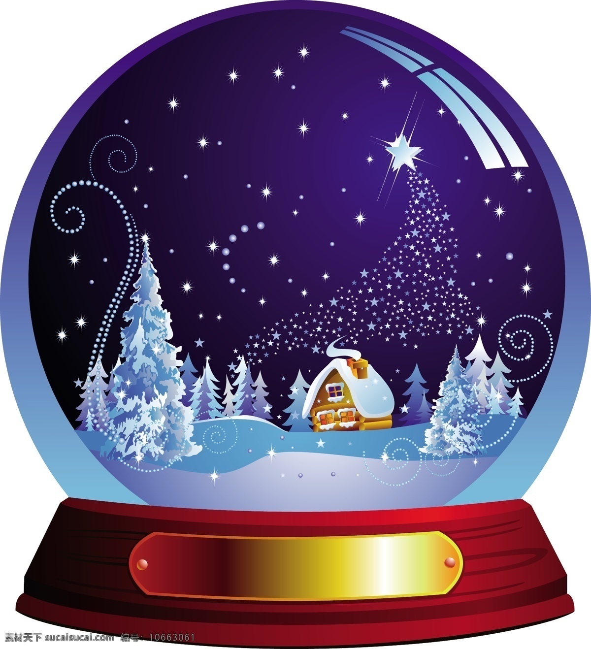 圣诞 水晶球 销售 吊牌 矢量 房子 光 闪光 圣诞节 寻找