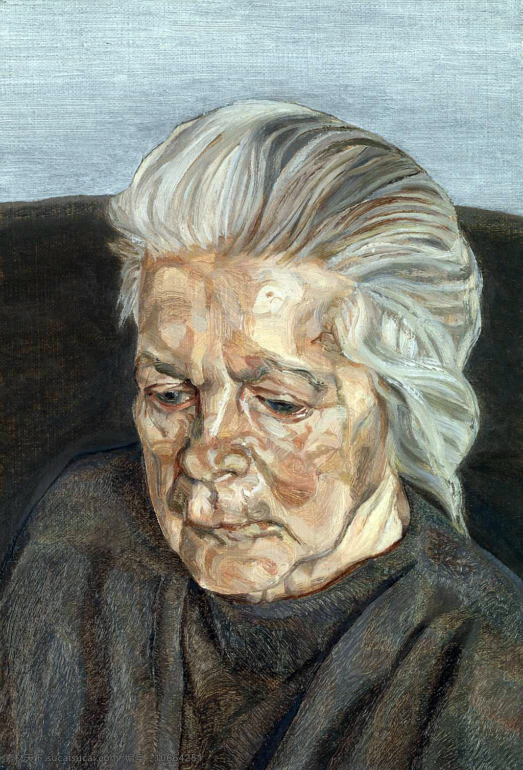 母亲 英国画家 表现派画家 卢西 安 弗洛伊德 lucian freud 表现主义绘画 绘画书法 文化艺术