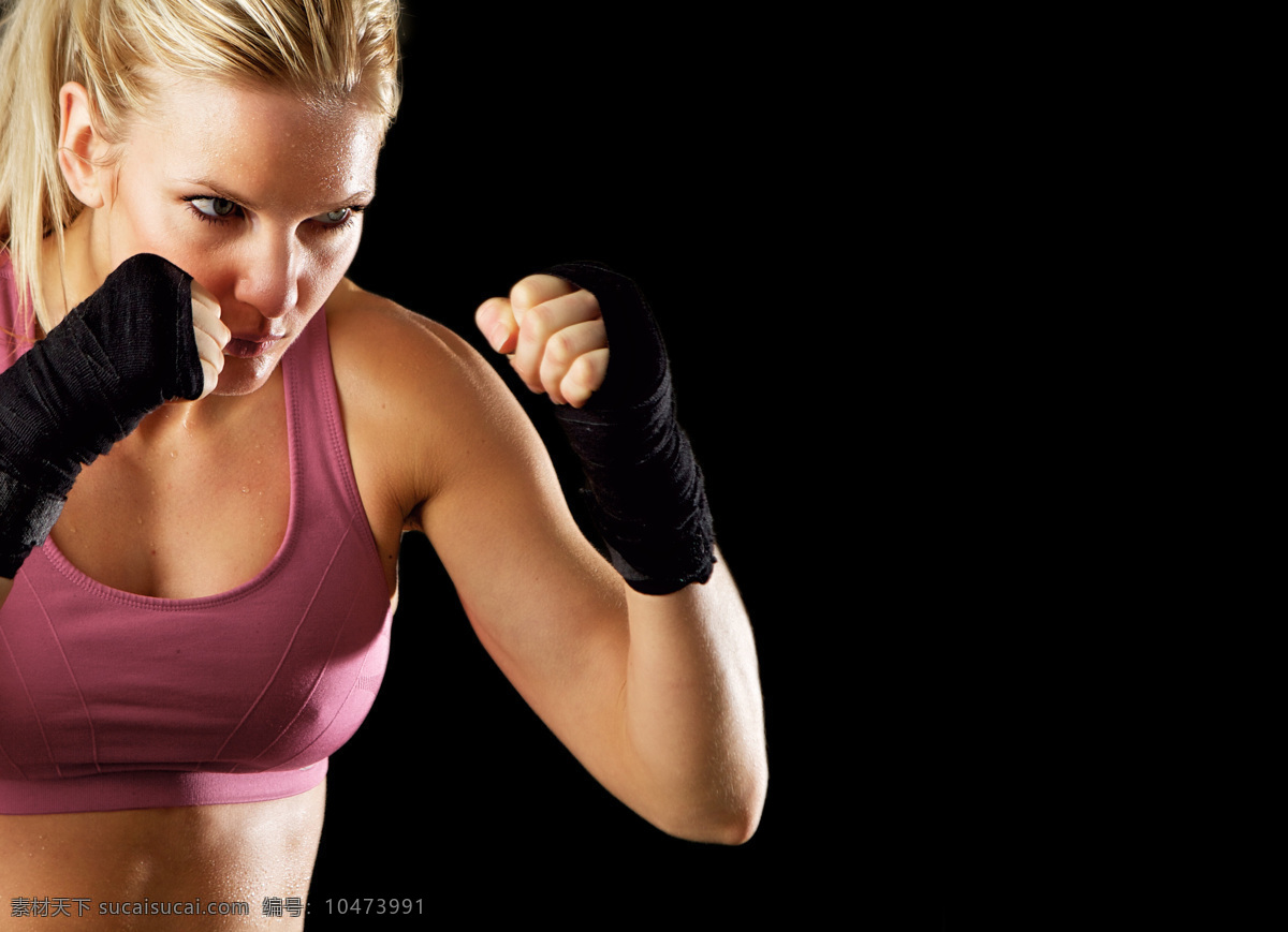 打拳 击 女人 运动 拳击 女性 外国人 生活人物 人物图片