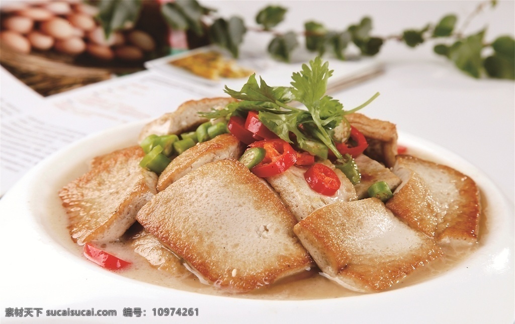 乡里 煎 豆腐 乡里煎豆腐 美食 传统美食 餐饮美食 高清菜谱用图