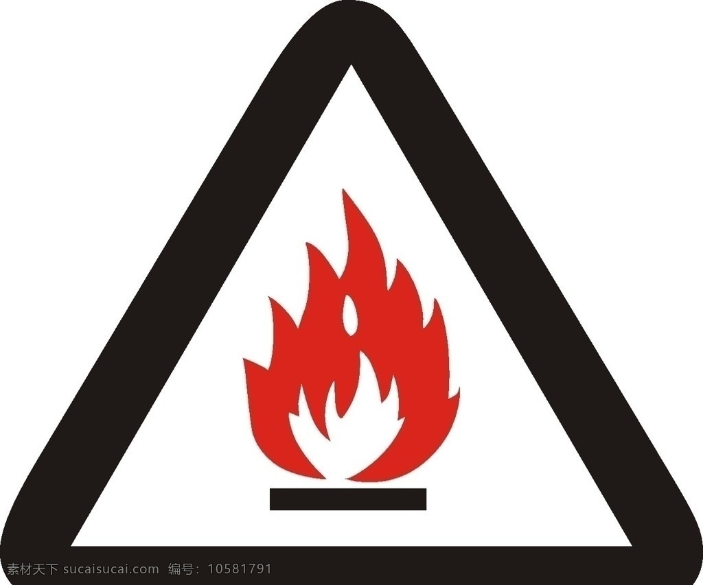 防火标志 矢量 原文件 火 防火 公共标识标志 标识标志图标