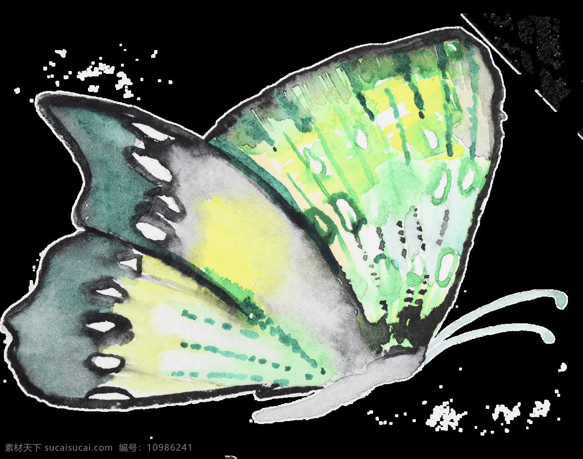 黑 蝴蝶 卡通 透明 装饰 动物 斑洞 透明素材 免扣素材 装饰图案
