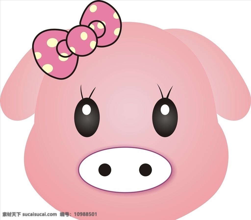 矢量猪 卡通猪 猪 小猪 手绘猪 动物 家禽家畜 时尚卡通 卡通形象造型 可爱卡通猪 可爱猪 卡通造型 动漫猪