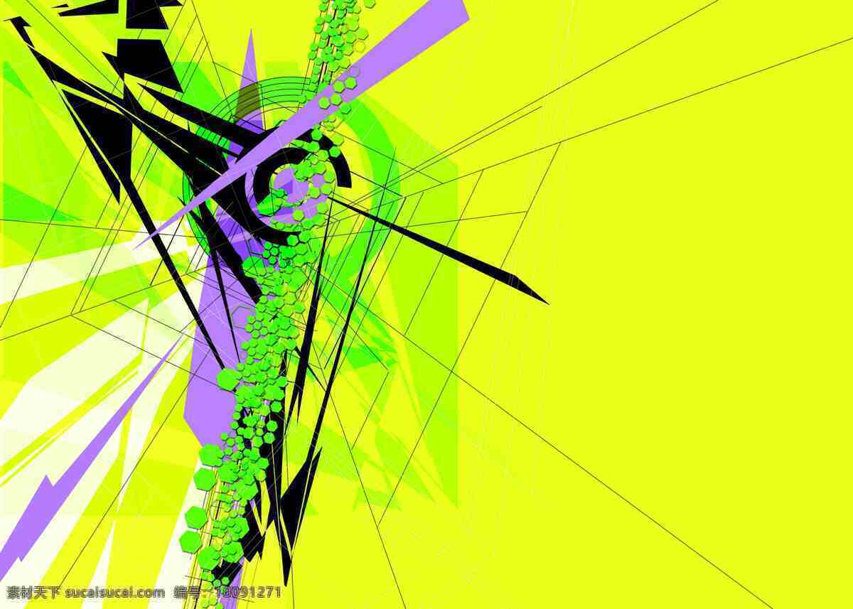 美术 创作 潮流 创意图片 构成 几何 科幻 科技 立体 平面 美术创作 网线 圆的 网络 时尚 前卫 色彩 psd源文件