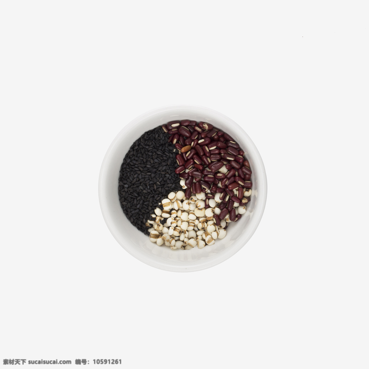红豆 薏米 黑芝麻 食材 粮食 特写 照片 薏米摄影 餐饮美食 食物原料 食材原料