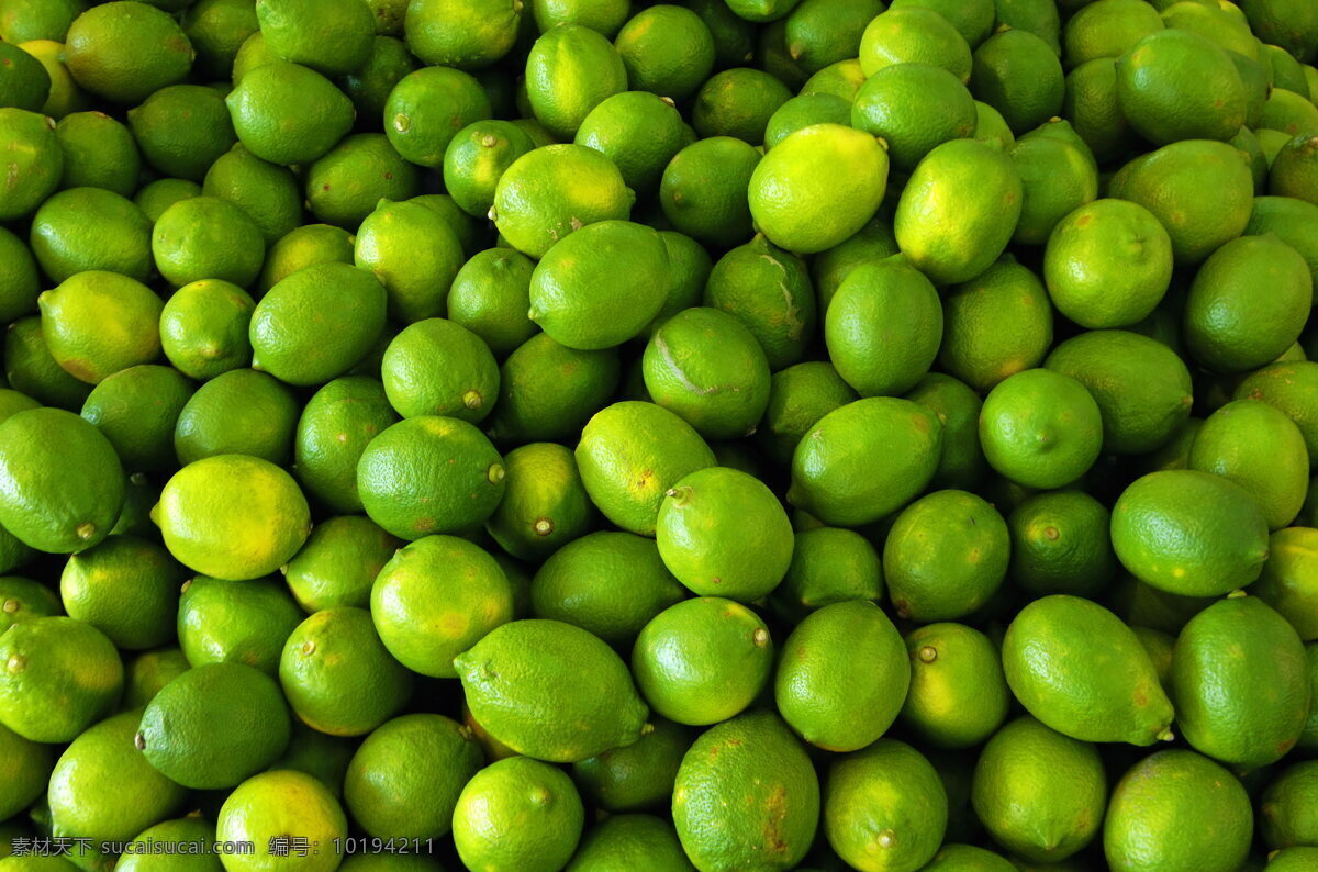 绿色 柠檬 水果 素材图片 绿色水果 青柠 新鲜水果 水果市场 摄影图 高清图片 水果图片 餐饮美食