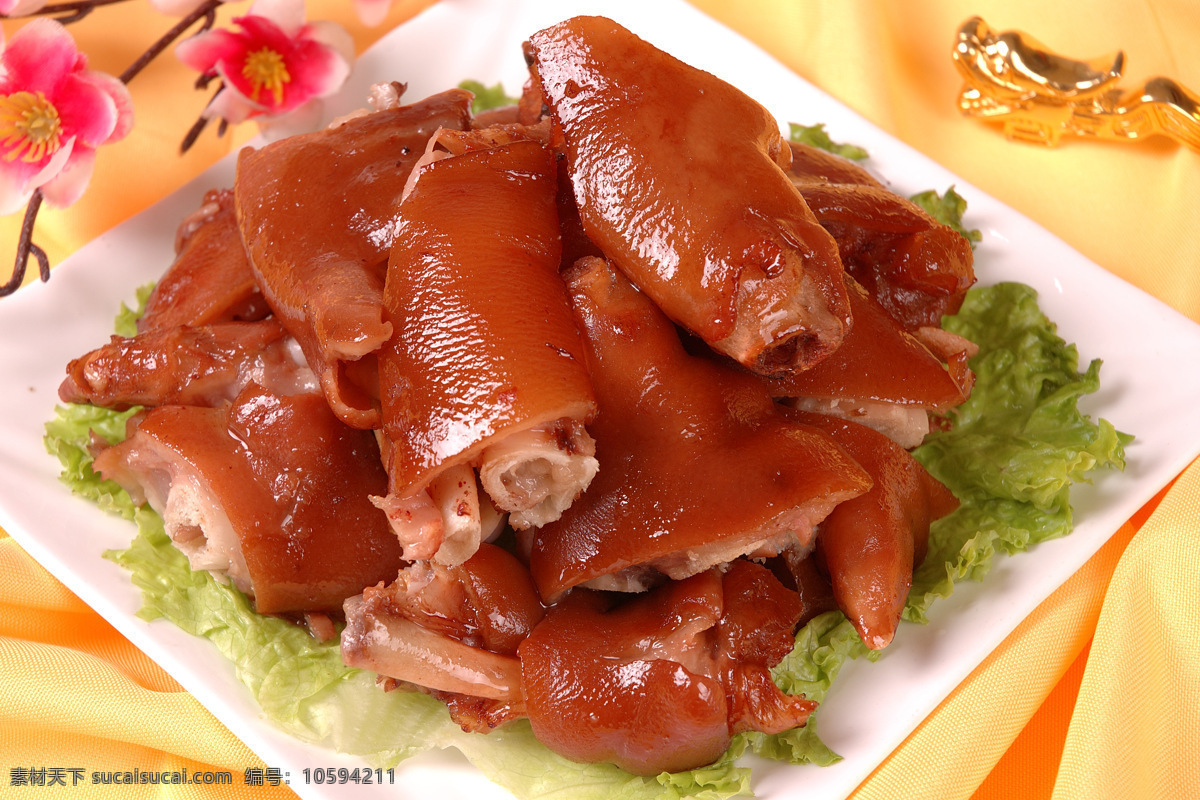 猪手 猪蹄子 猪肉 美食 川菜 菜品图 餐饮美食 传统美食