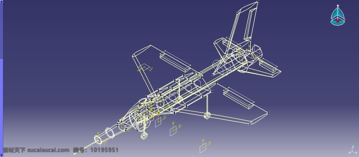 catia 模型 bmp 蓝色