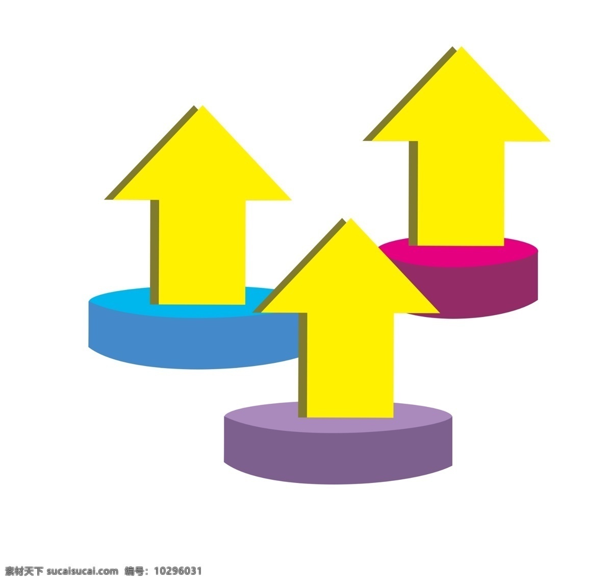 向上箭头图标PPT素材图片下载-素材编号10296031-素材天下图库