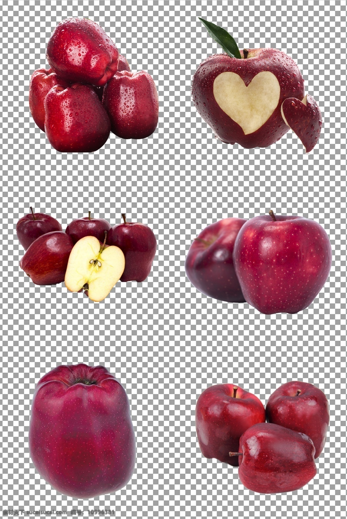 红蛇果 红苹果 新鲜 进口 美味 水果 苹果 免抠 无背景 免抠图 抠图 元素 透明 通道 png免抠图 分层