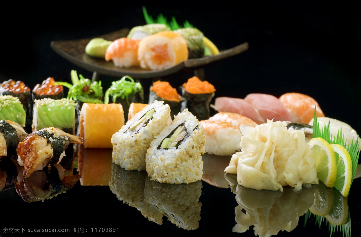 日本料理 米团 诱人 美味 可口 鲜美 营养 寿司 水果 海鲜 西餐美食 餐饮美食