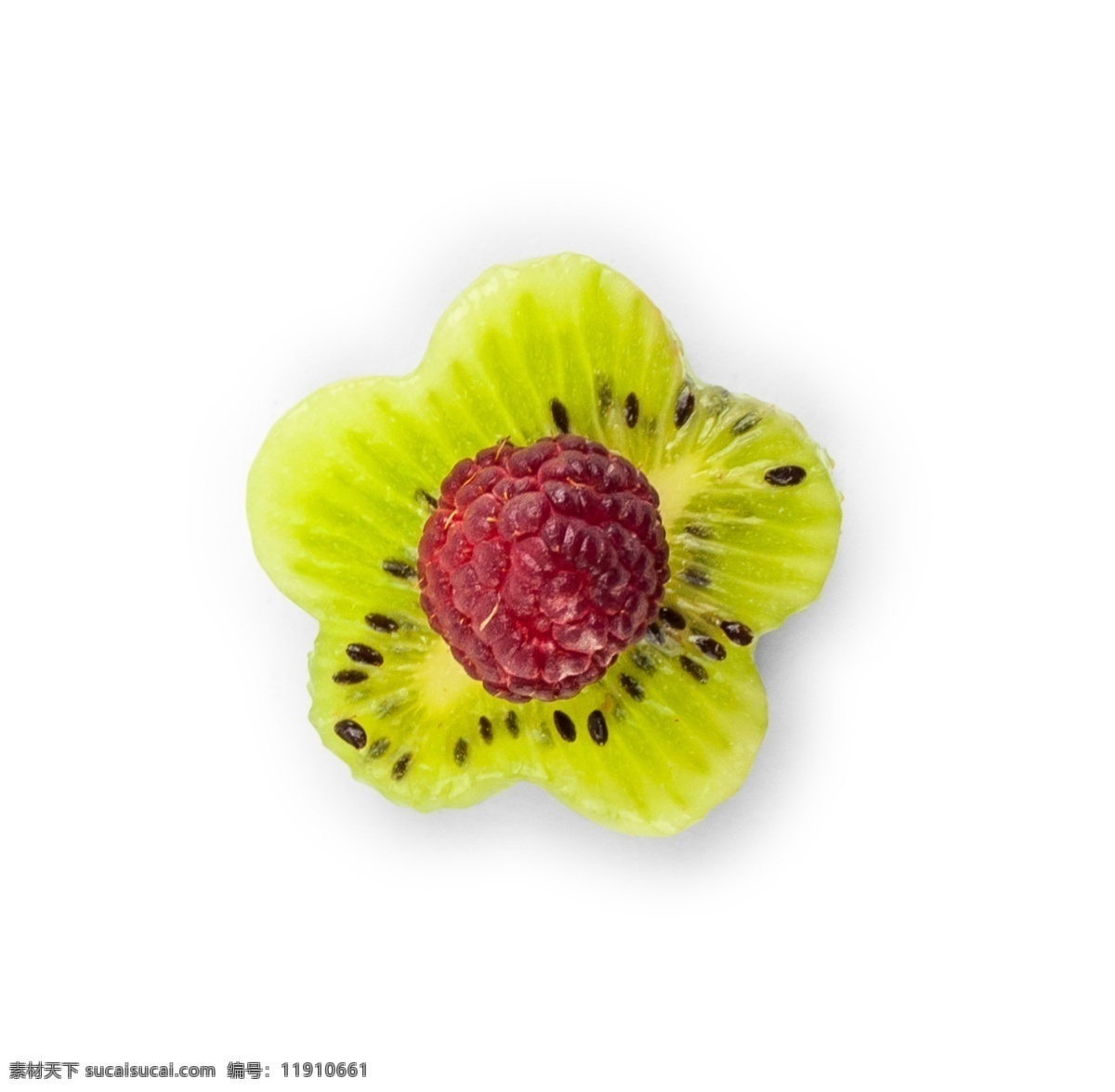 俯视图 奇异 果果 肉 花朵 源文件 红色 绿色 树莓 水果 装饰图案