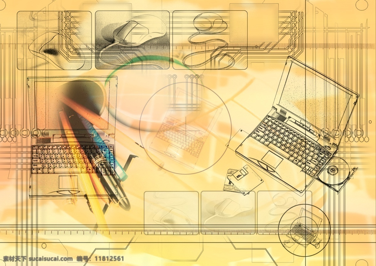 手绘 线描 稿 数码 游戏背景 分层 3d 抽象 淡黄 底纹 后现代 计算机 科技 力量 前卫 线稿 游戏背景设计 异度空间 艺术 原创设计 其他原创设计