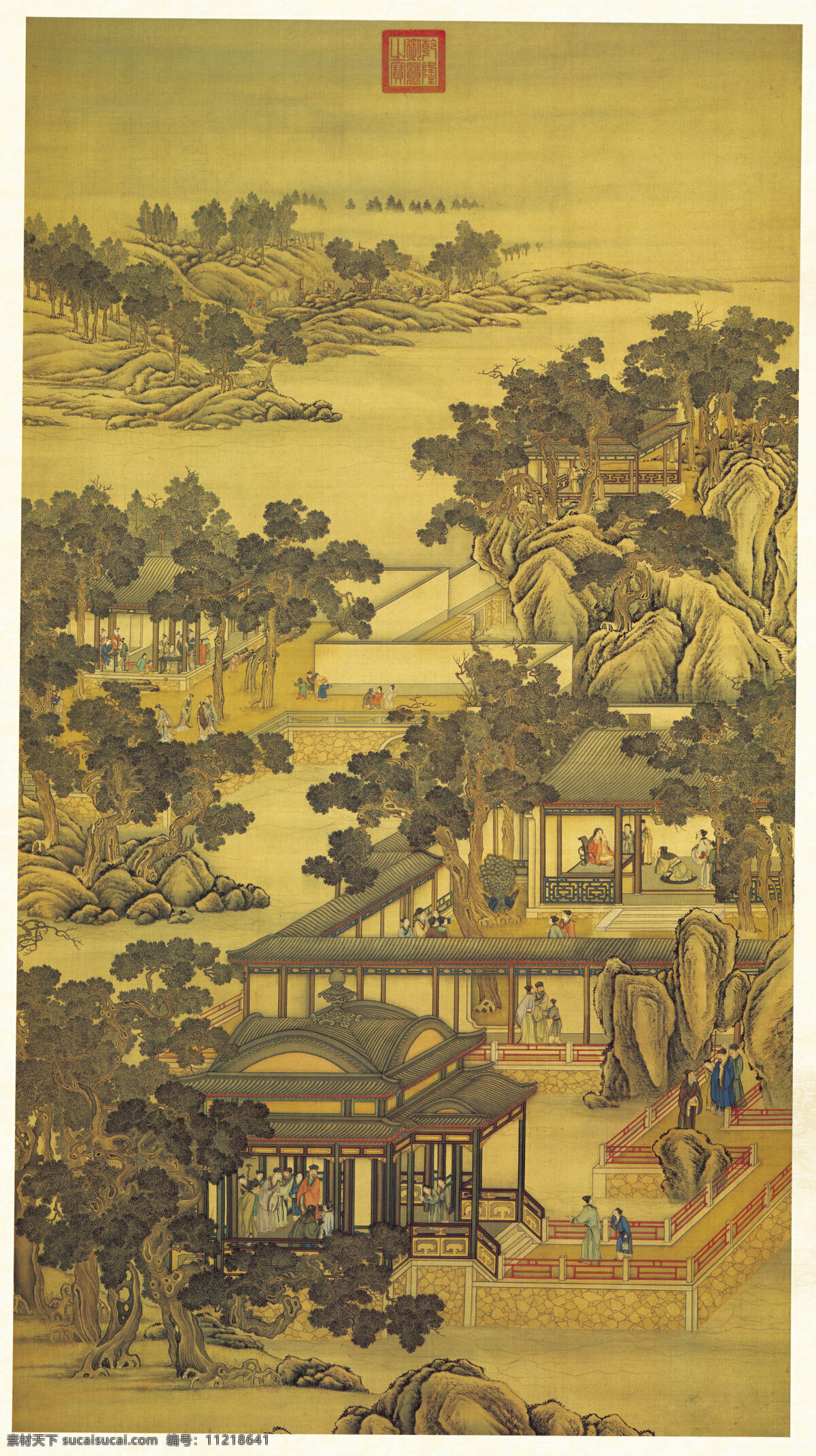 中国画 中国山水画 山水画 文人 仕女 中国建筑 绘画书法 文化艺术