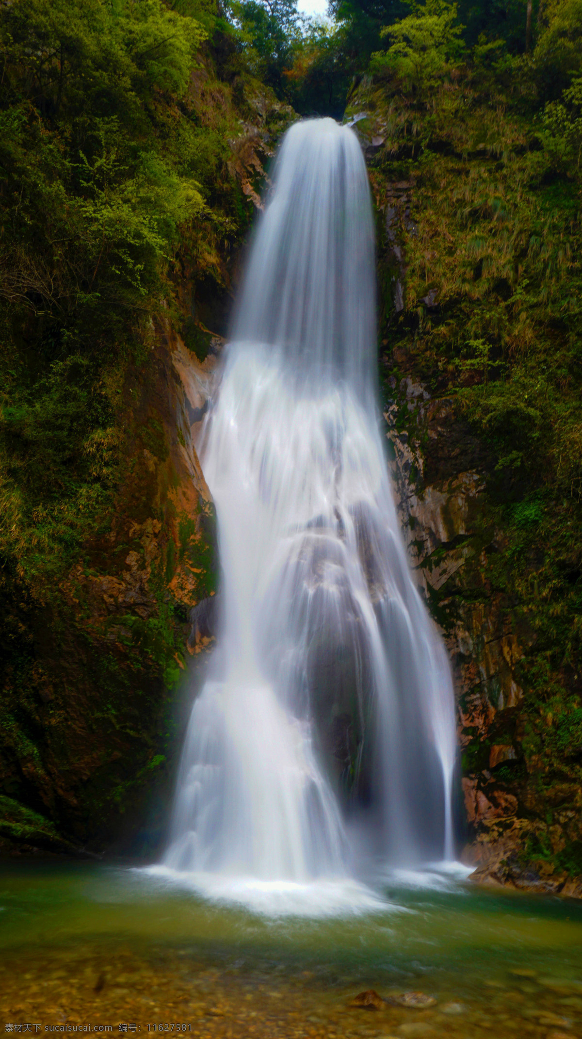 珠帘瀑布 瀑布 单反 风景 自然景观 山水风景