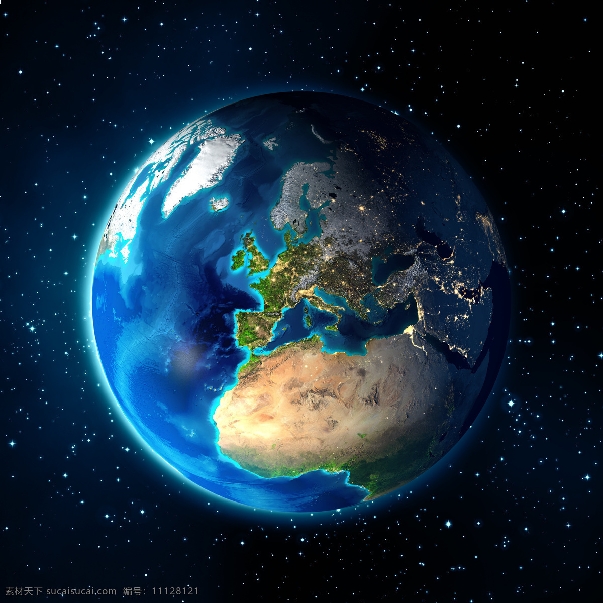 太空 中 地球 太空中的地球 宇宙 星空 蓝色地球 宇宙太空 现代科技 地球图片 环境家居