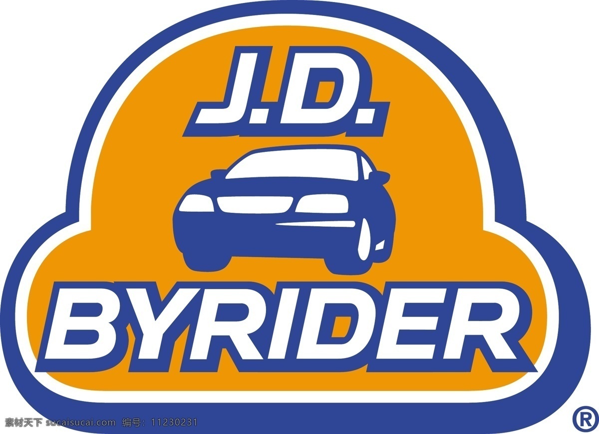 jd byrider 矢量标志下载 免费矢量标识 商标 品牌标识 标识 矢量 免费 品牌 公司 白色
