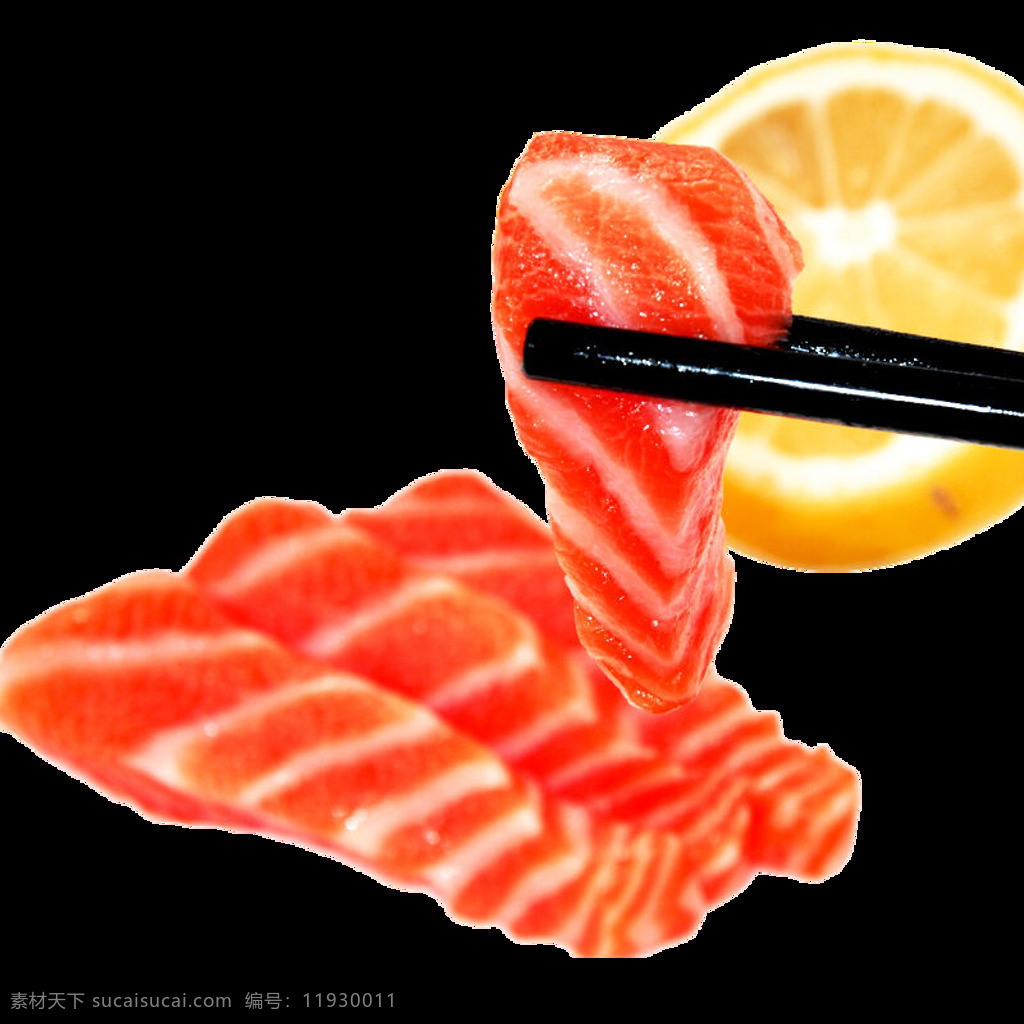 鲜美 纹理 分明 三文鱼 料理 美食 产品 实物 产品实物 柠檬 日本料理 日式美食