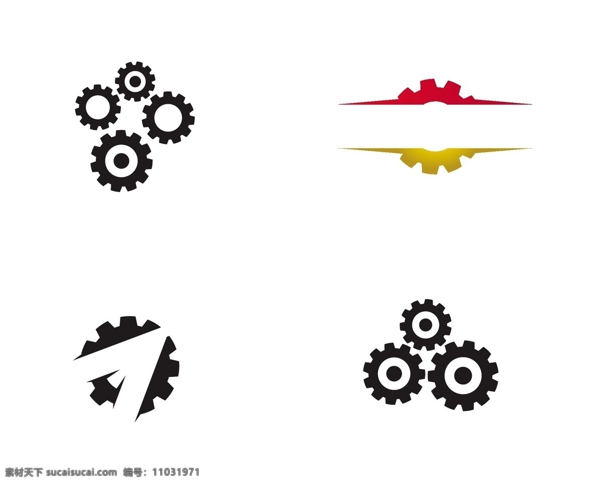 齿轮图标 标志 标签 齿轮 工业齿轮 齿轮素材 剪影 元素 符号 工业素材 图标 logo 标志图标 其他图标