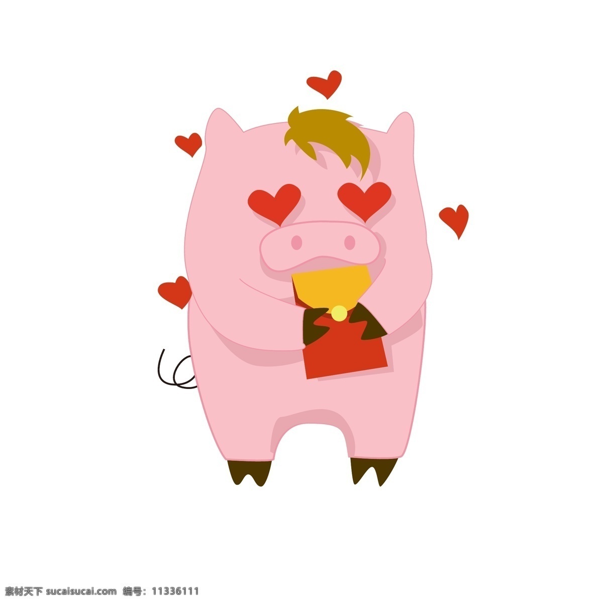 简约 猪年 卡通 猪 形象 表情 包 可爱 风格 红包 卡通猪 表情包 可爱卡通 猪元素 简约猪年 猪形象 求红包表情