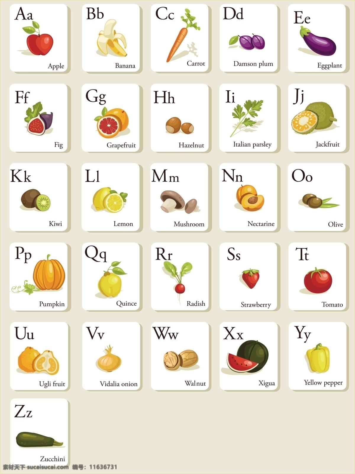 字母表 字母设计 英文字母 水果 蔬菜 手写 字母 英语字母表 英文 拼音 卡通字母 创意字母 时尚字母 时尚 手绘字母 装饰 字母主题 矢量
