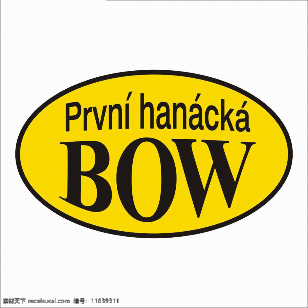 黄色 黑字 logo bow