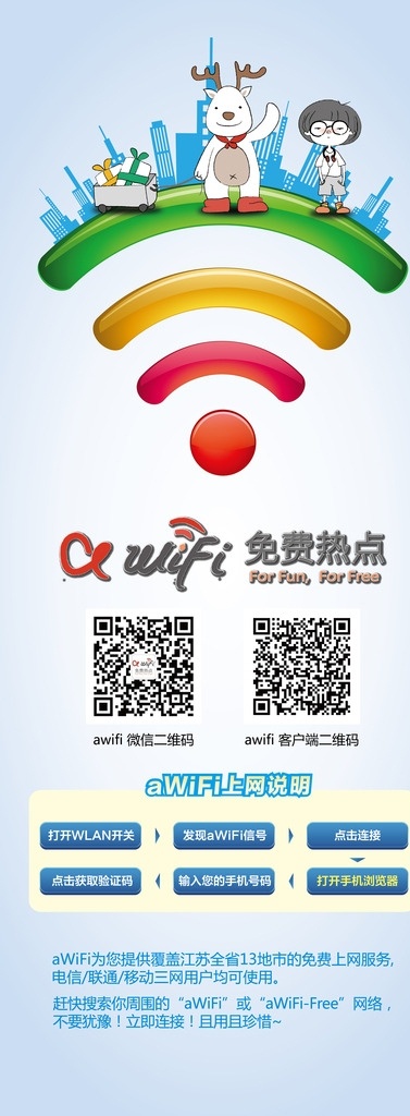 wifi 免费 热点 awifi 免费上网 无线网络 商户联盟 商家