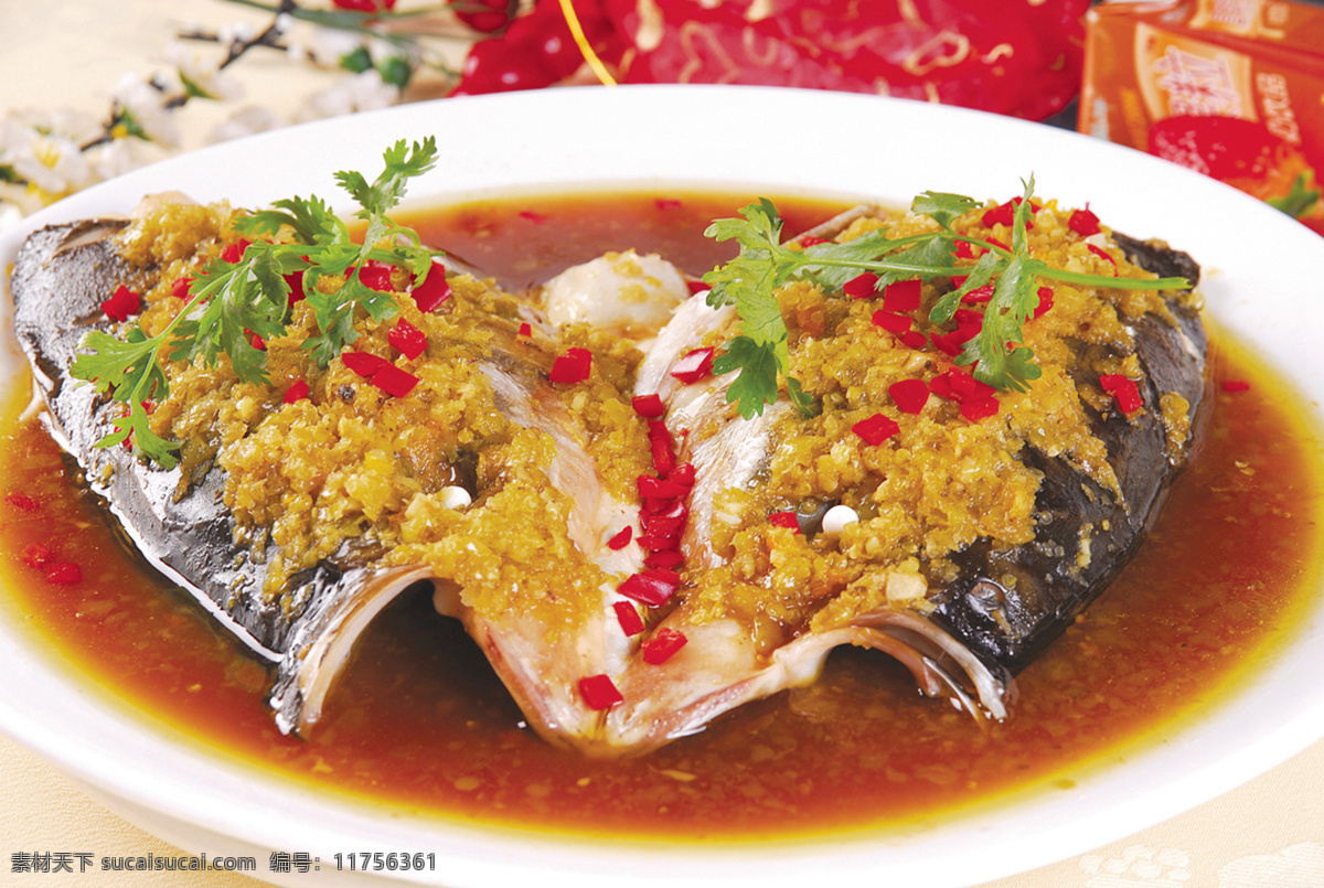 开胃鱼头王 美食 传统美食 餐饮美食 高清菜谱用图