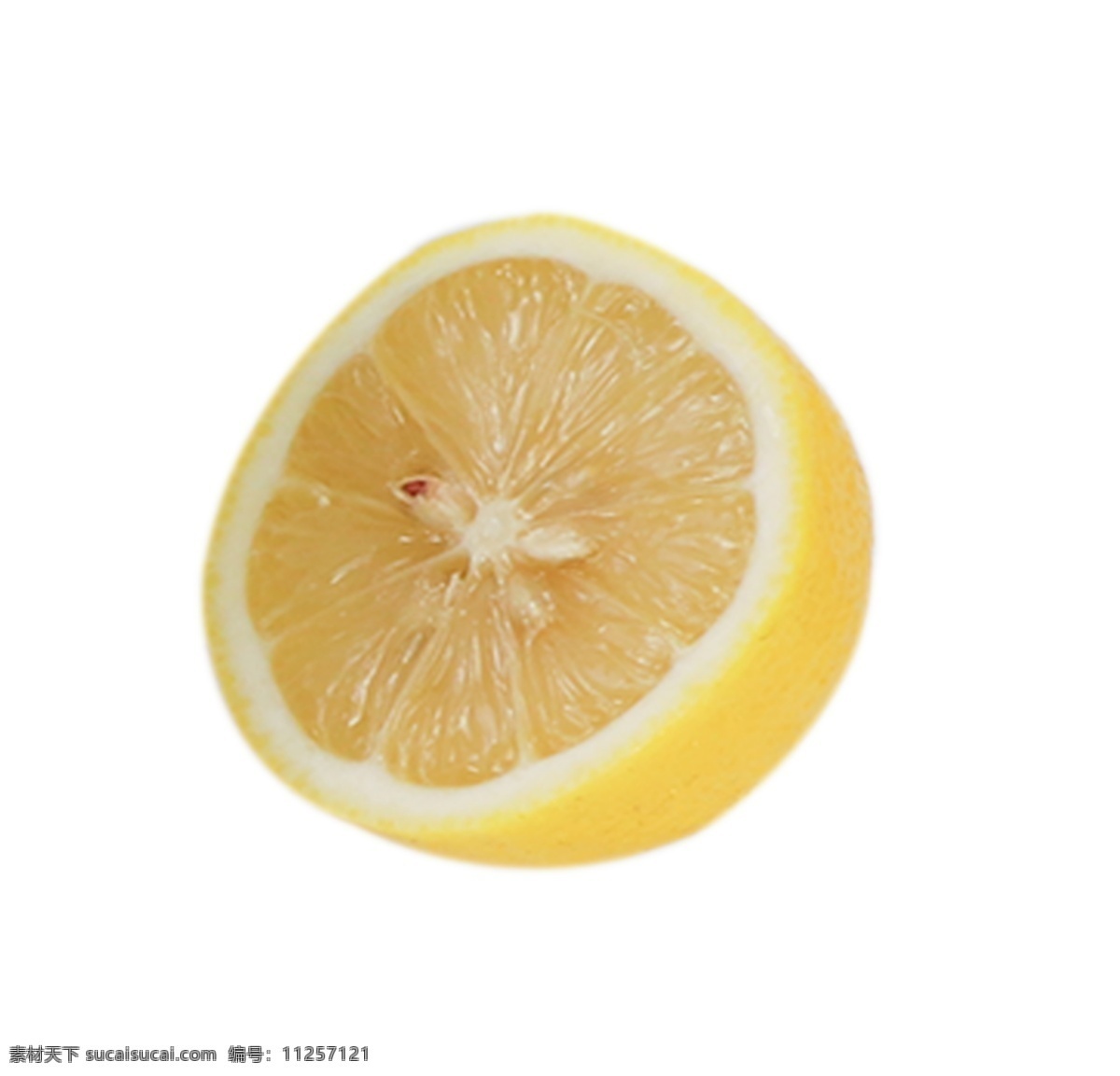 半个柠檬 柠檬 水果 酸酸