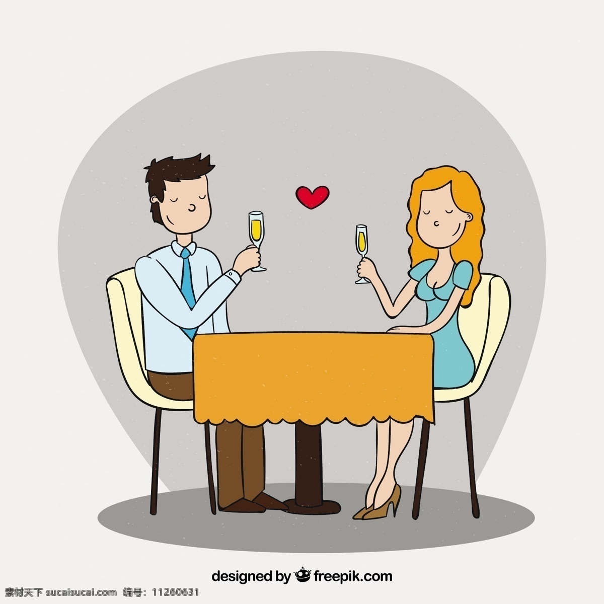 浪漫 情侣 共进 晚餐 食物 人 爱 手 餐厅 男人 卡通 桌子 葡萄酒 手绘 周年纪念 微笑 庆祝 快乐 房间 优雅 玻璃 饮料 香槟