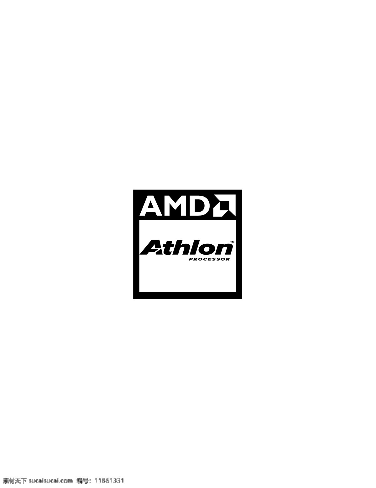 amd logo大全 logo 设计欣赏 商业矢量 矢量下载 athlon processor it 高科技 公司 标志 标志设计 欣赏 网页矢量 矢量图 其他矢量图